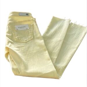 AG NWT THE LEGGING ANKLE SUPER SKINNY ANKLE Lemon yellow - Size 23